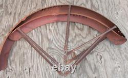 Vintage 26 Prewar Schwinn DX Bike FENDERS & BRACES FatTire Tank Cruiser Bicycle