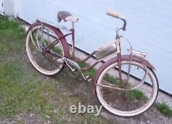 Vintage 26 Schwinn Tires Shelby Rims Wheels 1940s Bicycle 26 x 2.125 S-2