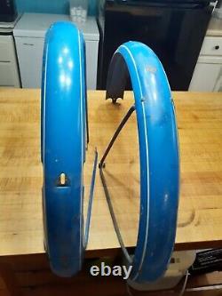 Vintage 26 inch 1950s clean Schwinn bicycle front and rear fenders