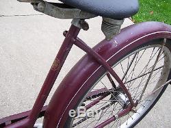 Vintage 26 womans ORIGINAL 1940, S EXCELSIOR SCHWINN GIRLS BIKE