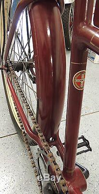 Vintage 40s Wartime Schwinn Cycle Truck Bicycle Rare