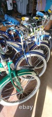 Vintage 50's Schwinn Rear Wheel 26 S7 Drum Brake Rare Whizzer or Deluxe