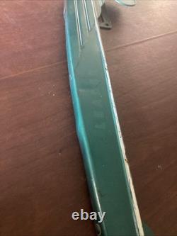 Vintage 50s Green Schwinn Original Bicycle Chainguard 26 Panther Phantom Hornet