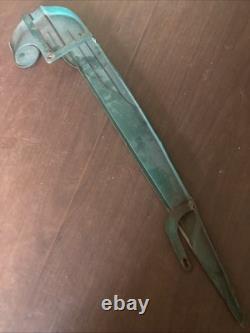 Vintage 50s Green Schwinn Original Bicycle Chainguard 26 Panther Phantom Hornet