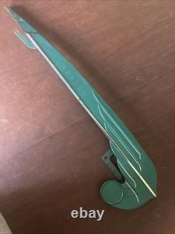 Vintage 50s Green Schwinn Original Bicycle Chainguard 26 Panther Phantom Hornet