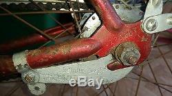 Vintage 54-65 Schwinn Jaguar Bicycle Serial #c128267 Red