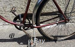 Vintage 54-65 Schwinn Jaguar Bicycle Serial #c128267 Red