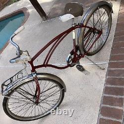 Vintage 59 Schwinn Red Corvette (original)