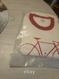 Vintage 70s Champion Schwinn Bicycle Ringer Shirt XL Deadstock Sealed New