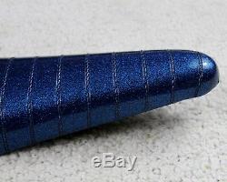 Vintage 70s PERSONS Blue Glitter PLEATED BANANA SEAT Schwinn Stingray Bicycle