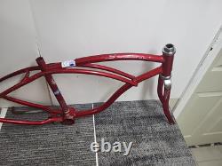 Vintage 76 Schwinn Stingray 20 Boys Bicycle Frame Fork Banana Seat Muscle Bike