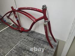 Vintage 76 Schwinn Stingray 20 Boys Bicycle Frame Fork Banana Seat Muscle Bike