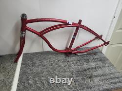 Vintage 76 Schwinn Stingray 20 Boys Bicycle Frame Fork Banana Seat Muscle Bike