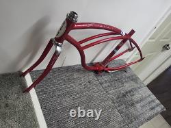 Vintage 76 Schwinn Stingray 20 Boys Bicycle Frame Fork Banana Seat Muscle Bike