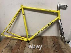 Vintage 90s Schwinn Peloton Road Bike Frame Reynolds 853 Steel 56cm