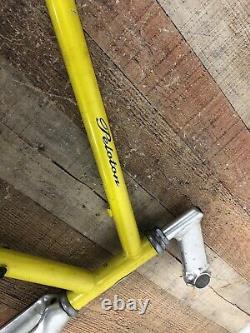 Vintage 90s Schwinn Peloton Road Bike Frame Reynolds 853 Steel 56cm