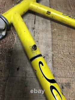 Vintage 90s Schwinn Peloton Road Bike Frame Reynolds 853 Steel 56cm