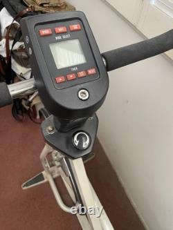 Vintage 90s Schwinn Stationary Exercise Bike White DX900