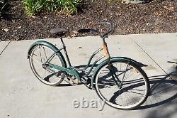 Vintage ALL ORIGINAL Schwinn Spitfire Girls Bicycle Bike Chicago USA 1956 Troxel