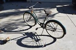 Vintage ALL ORIGINAL Schwinn Spitfire Girls Bicycle Bike Chicago USA 1956 Troxel