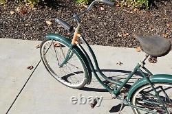 Vintage ALL ORIGINAL Schwinn Spitfire Girls Bicycle Bike Chicago USA 1956 Troxel