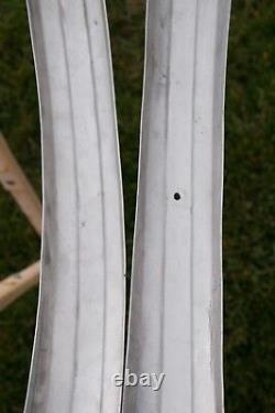 Vintage Aluminum Prewar Schwinn Bicycle FENDERS Hawthorne Wood Wheel Motor Bike