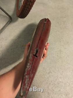 Vintage Antique Prewar Schwinn Bicycle Bike Tank Rare No Embossed Original Paint