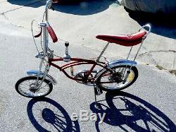 Vintage Apple Krate Schwinn Sting-ray Bicycle