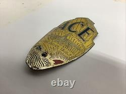 Vintage Arnold Schwinn Chicago ACE Bicycle Head Badge