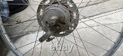 Vintage Atom Drum Brake HUB Schwinn Bicycle Cruiser Bike Wheel