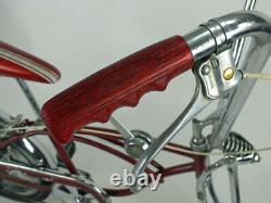 Vintage August 1968 Schwinn Stingray Apple Krate 5 Speed Stick Muscle Bike Red