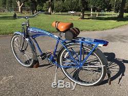 Vintage Balloon Tank Cruiser Deluxe Schwinn Bicycle -Phantom / Antique Bike