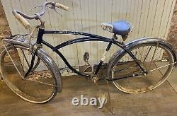 Vintage Barn Find Original Genuine Schwinn CORVETTE 26 Men's Black Bike Chicago