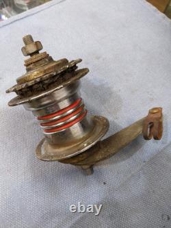 Vintage Bendix 2 Speed Red Band Kickback Bicycle Hub, Schwinn Balloon 36 Hole