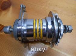 Vintage Bendix Two 2 Speed Kick Back Rear Hub Yellow Band USA Old Schwinn