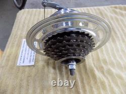 Vintage Bicycle Atom Drum Brake 36 Hole 5 Speed Cog Protector Polished Lot #33