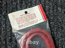 Vintage Bicycle RED GLITTER Combo Chain Lock for SCHWINN APPLE KRATE StingrayNOS