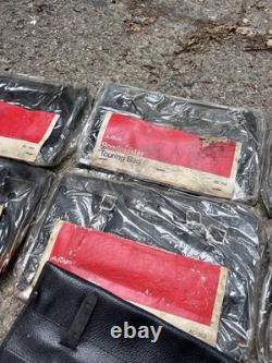Vintage Bicycle Saddle Bag Lot Amf Touring Roadmaster Frame Pump Schwinn Bike