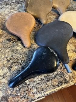 Vintage Bicycle Seats Schwinn Shelby Dayton messenger Troxel