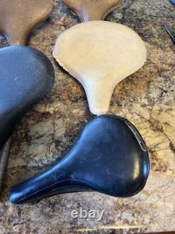 Vintage Bicycle Seats Schwinn Shelby Dayton messenger Troxel