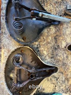 Vintage Bicycle Seats Schwinn Shelby Dayton messenger Troxel