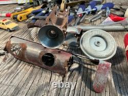 Vintage Bicycle VC11 Horns Light Grips Badges Pedals Schwinn Tank Cruiser Bike