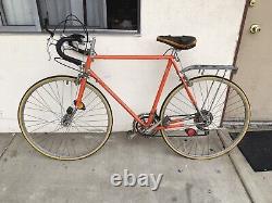 Vintage Bike World Voyageur Schwinn Orange Made In Japan Number 2 H 5105