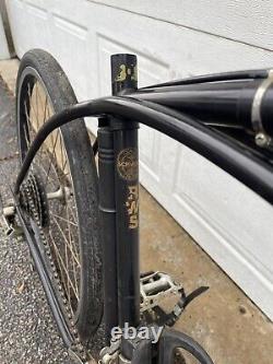 Vintage Black 1961 Schwinn BMX Beach Cruiser Coaster Klunker Rat Rod