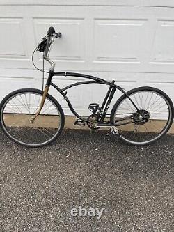 Vintage Black 1961 Schwinn BMX Beach Cruiser Coaster Klunker Rat Rod