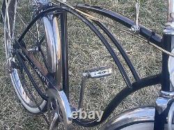 Vintage Black Schwinn 1961 5 Speed Corvette Cruiser Bicycle