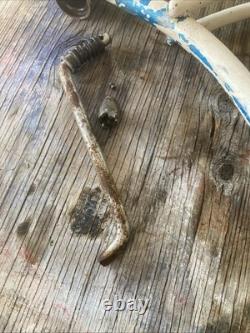 Vintage Blue Schwinn 1964 Stingray Shorty M4 Bicycle Frame Deluxe With Kickstand