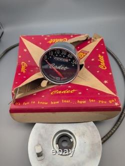 Vintage CADET Schwinn Bike Speedometer 1958 Bicycle NOS in Box