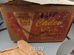 Vintage CADET Schwinn Bike Speedometer 1958 Bicycle NOS in Box