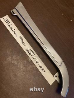 Vintage Chrome 1965-66 Schwinn Stingray Chainguard Super Deluxe Withtransfer decal